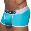 Shorty Swimderwear Push Up Turquoise - Blanc