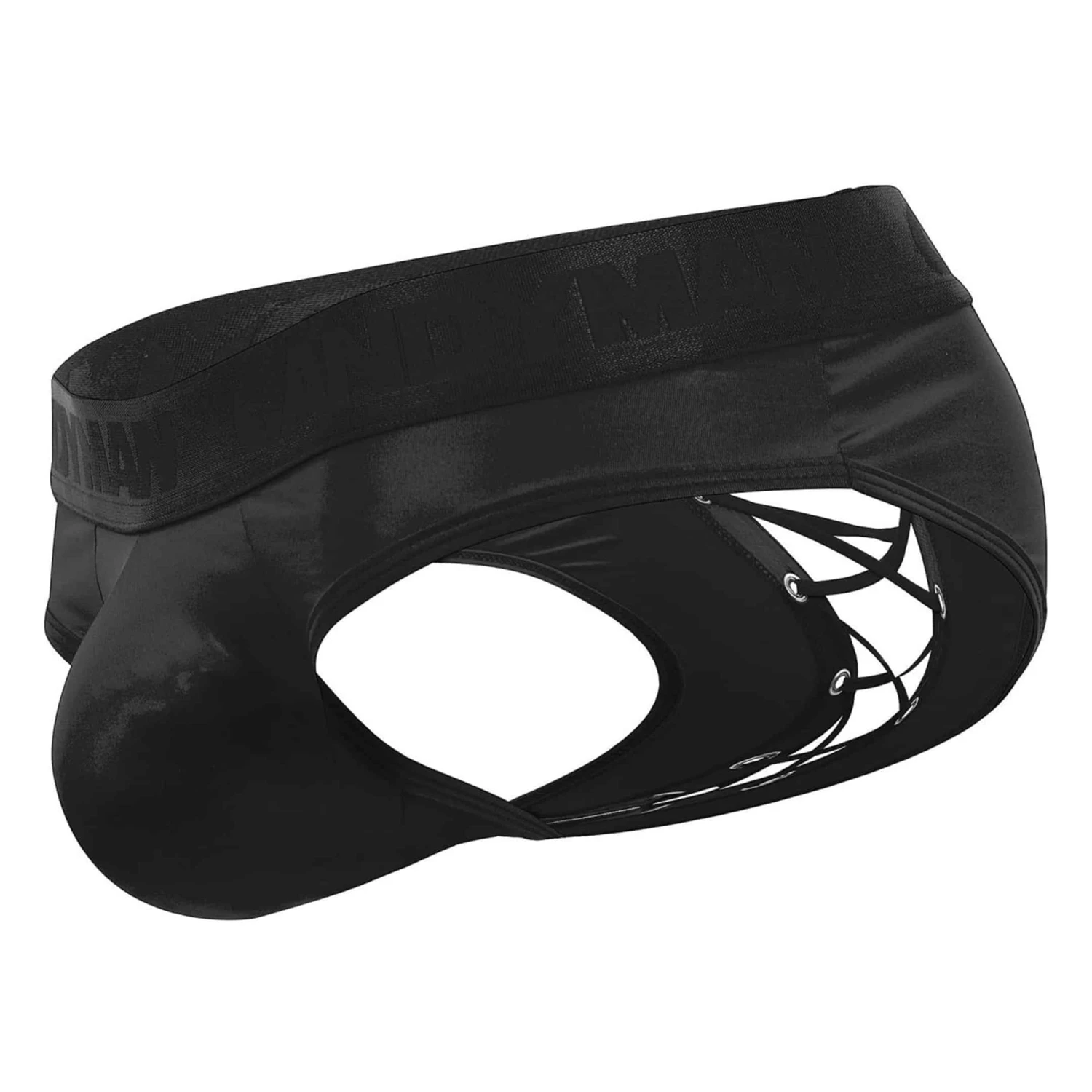 Slip à Lacets Noir 4 Slip à Lacets Noir – Image 4