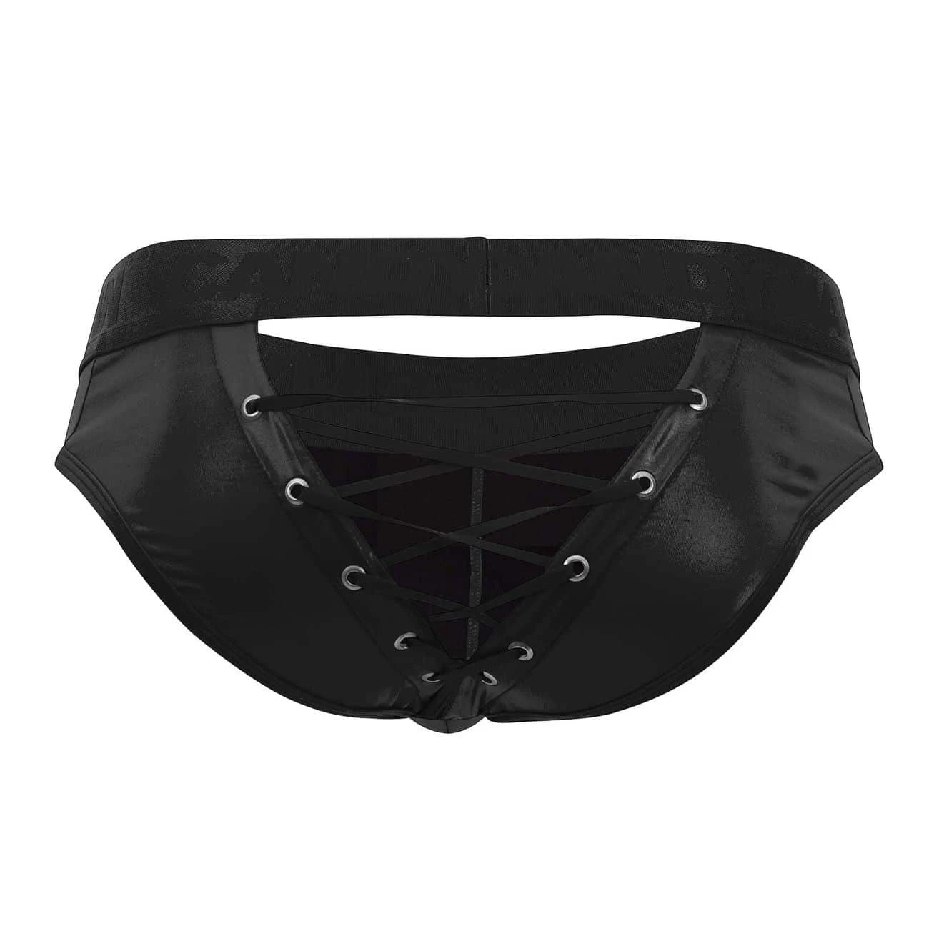Slip à Lacets Noir 5 Slip à Lacets Noir – Image 5