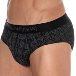 Slip All Over Logo Coton Noir