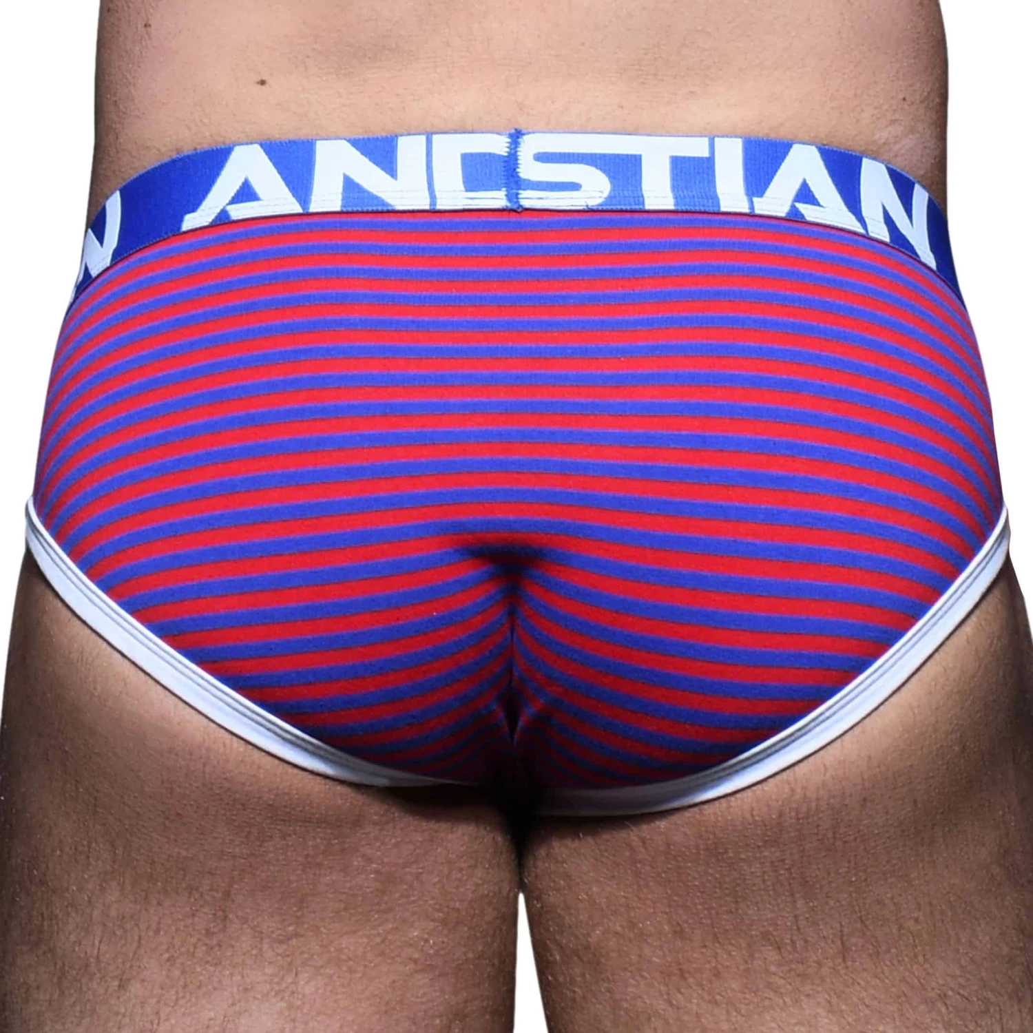 Slip Almost Naked Cabana Rayé Bleu - Rouge 4 Slip Almost Naked Cabana Rayé Bleu - Rouge – Image 4