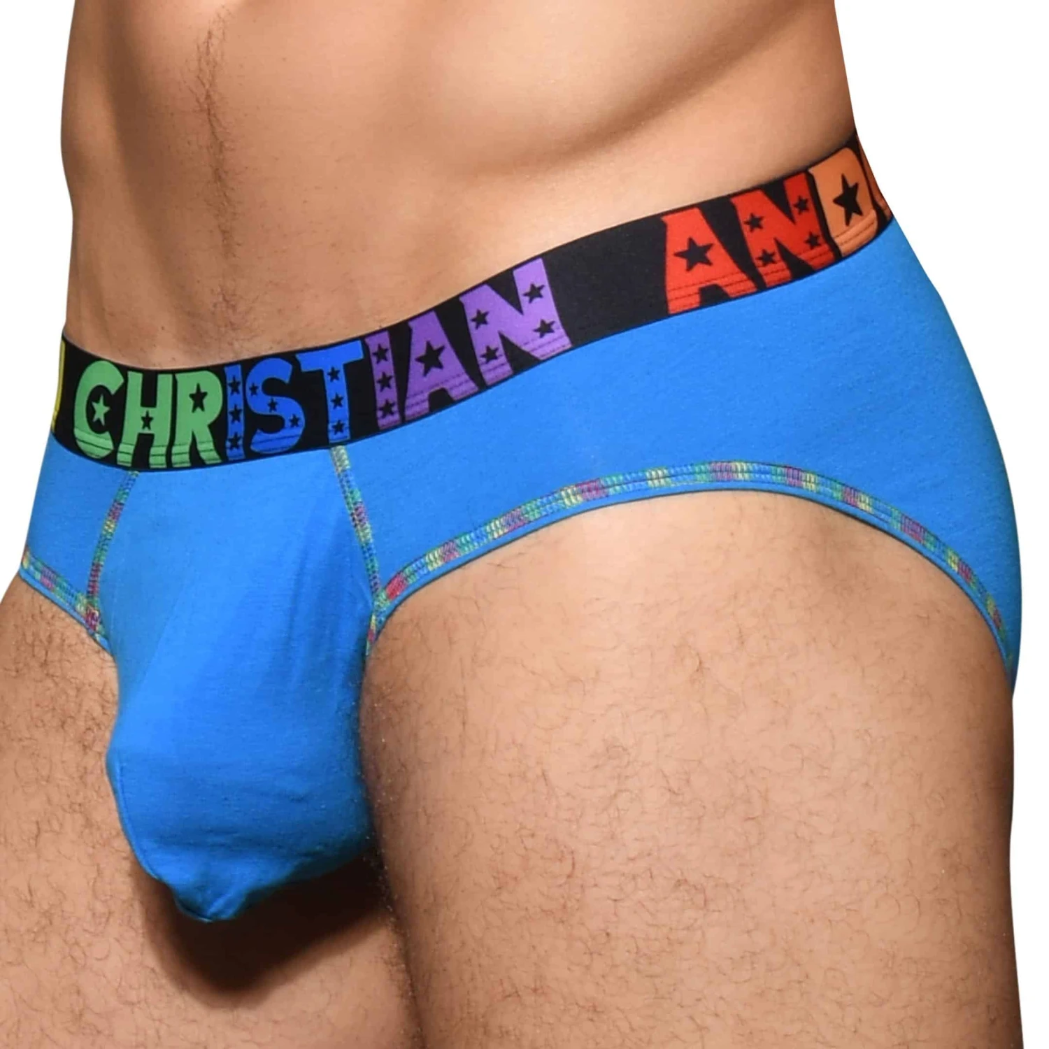 Slip Almost Naked Coton Pride Bleu Electrique 2 Slip Almost Naked Coton Pride Bleu Electrique – Image 2