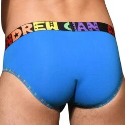 Slip Almost Naked Coton Pride Bleu Electrique 6 Slip Almost Naked Coton Pride Bleu Electrique -Boutique De Sous-vêtements slip almost naked coton pride bleu electrique andrew christian 2