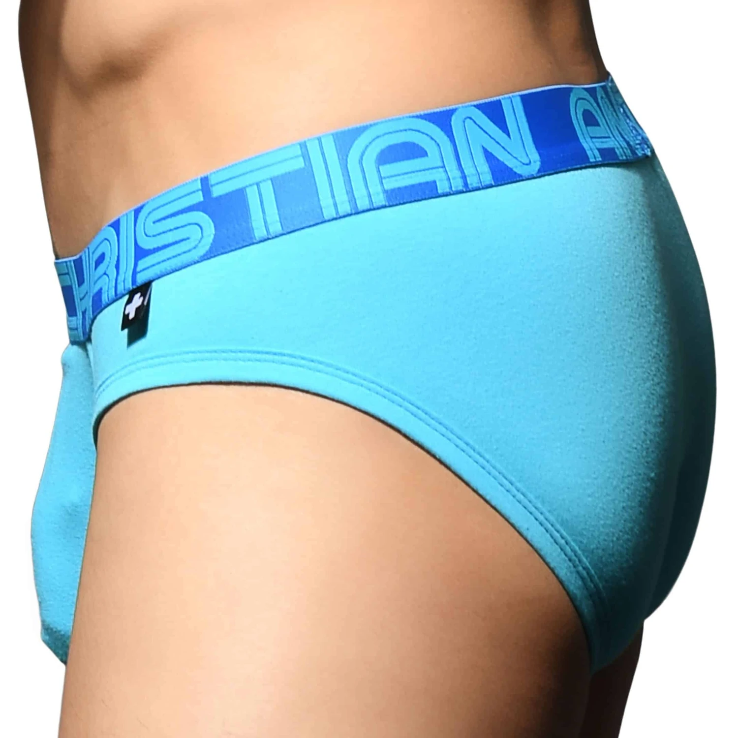 Slip Almost Naked Fly Tagless Bleu Turquoise 2 Slip Almost Naked Fly Tagless Bleu Turquoise – Image 2