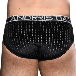 Slip Almost Naked Glam Plush Stripe Noir 7 Slip Almost Naked Glam Plush Stripe Noir -Boutique De Sous-vêtements slip almost naked glam plush stripe noir andrew christian 3