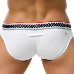 Slip Astra Coton Blanc -Boutique De Sous-vêtements slip astra coton blanc marcuse 2