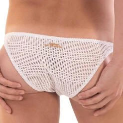 Slip Baquil Mesh Blanc 5 Slip Baquil Mesh Blanc -Boutique De Sous-vêtements slip baquil mesh blanc barcode 2