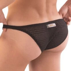 Slip Baquil Mesh Noir