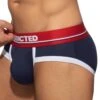 Slip Basic Colors Coton Bleu Marine - Rouge
