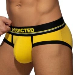 Slip Basic Colors Coton Jaune