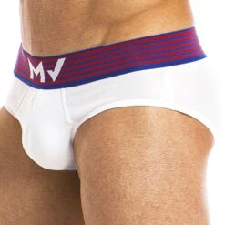 Slip Classic Marine Blanc