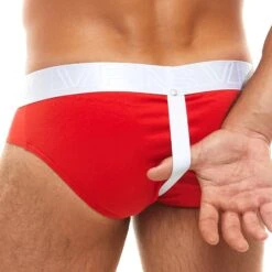 Slip Classique Double Boost Rouge -Boutique De Sous-vêtements slip classique double boost rouge modus vivendi 3