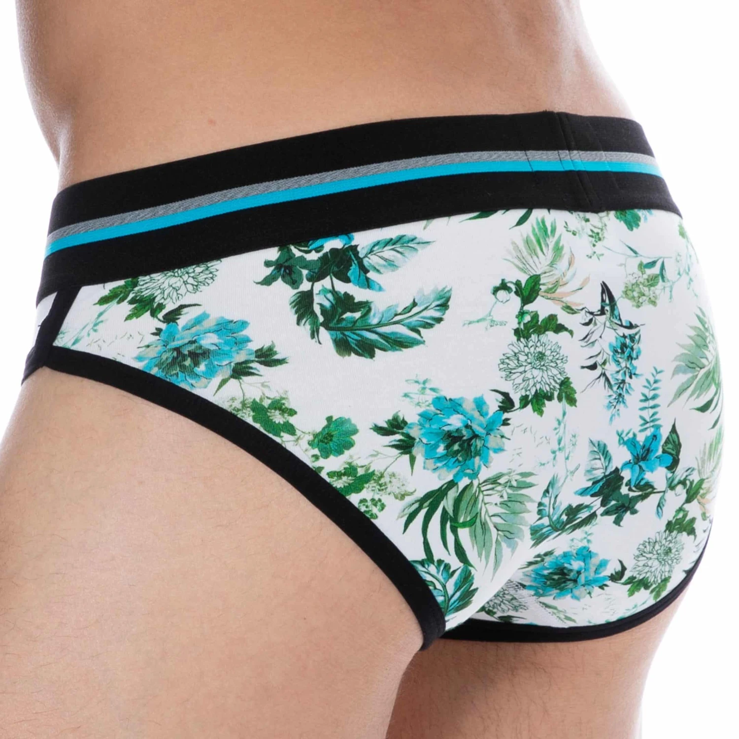 Slip Coton Floral Blanc 2 Slip Coton Floral Blanc – Image 2