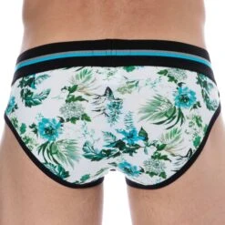 Slip Coton Floral Blanc 5 Slip Coton Floral Blanc -Boutique De Sous-vêtements slip coton floral blanc sku 2