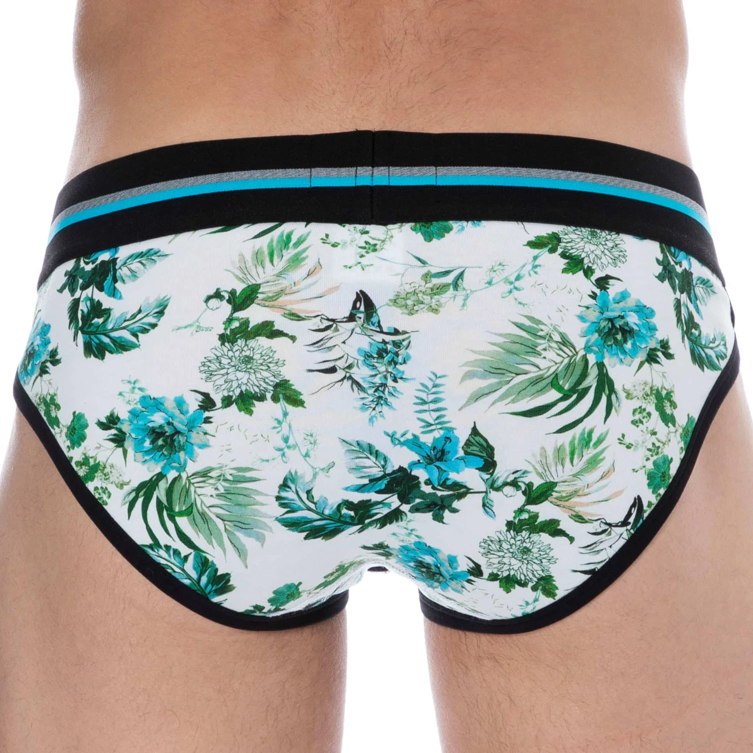 Slip Coton Floral Blanc 3 Slip Coton Floral Blanc – Image 3