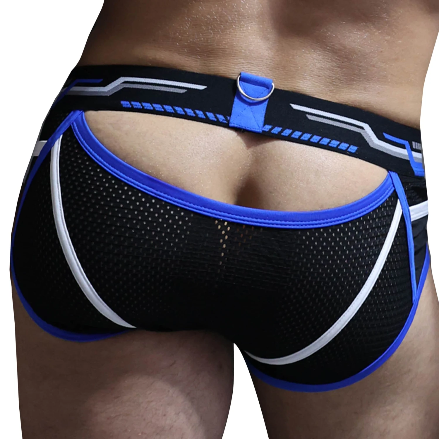 Slip Cyber Nights Noir - Bleu 1 Slip Cyber Nights Noir - Bleu