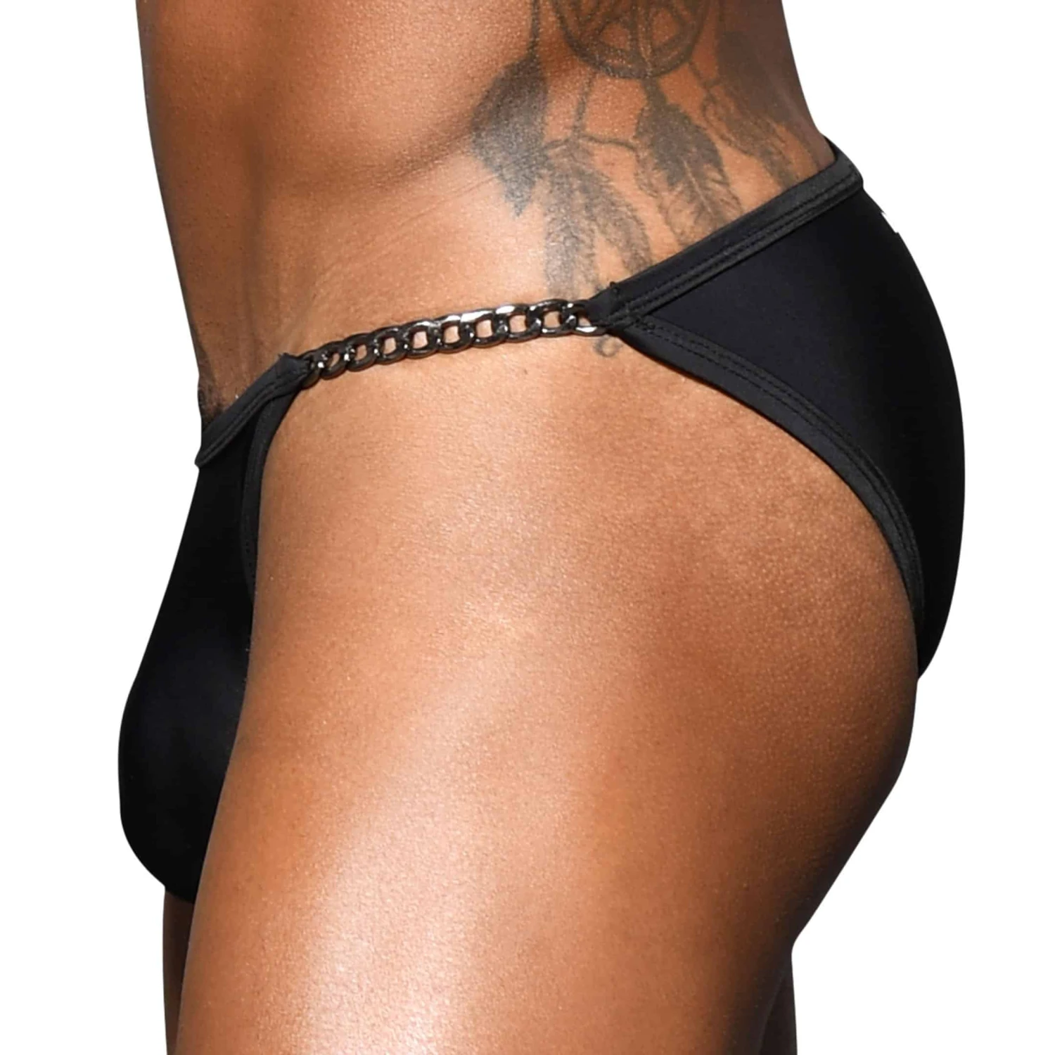 Slip De Bain Almost Naked Chain Noir 1 Slip De Bain Almost Naked Chain Noir
