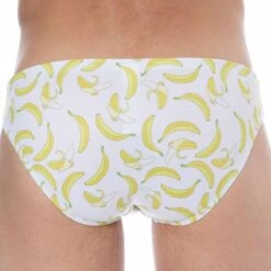 Slip De Bain Bananas Blanc -Boutique De Sous-vêtements slip de bain bananas blanc sweet banana 2