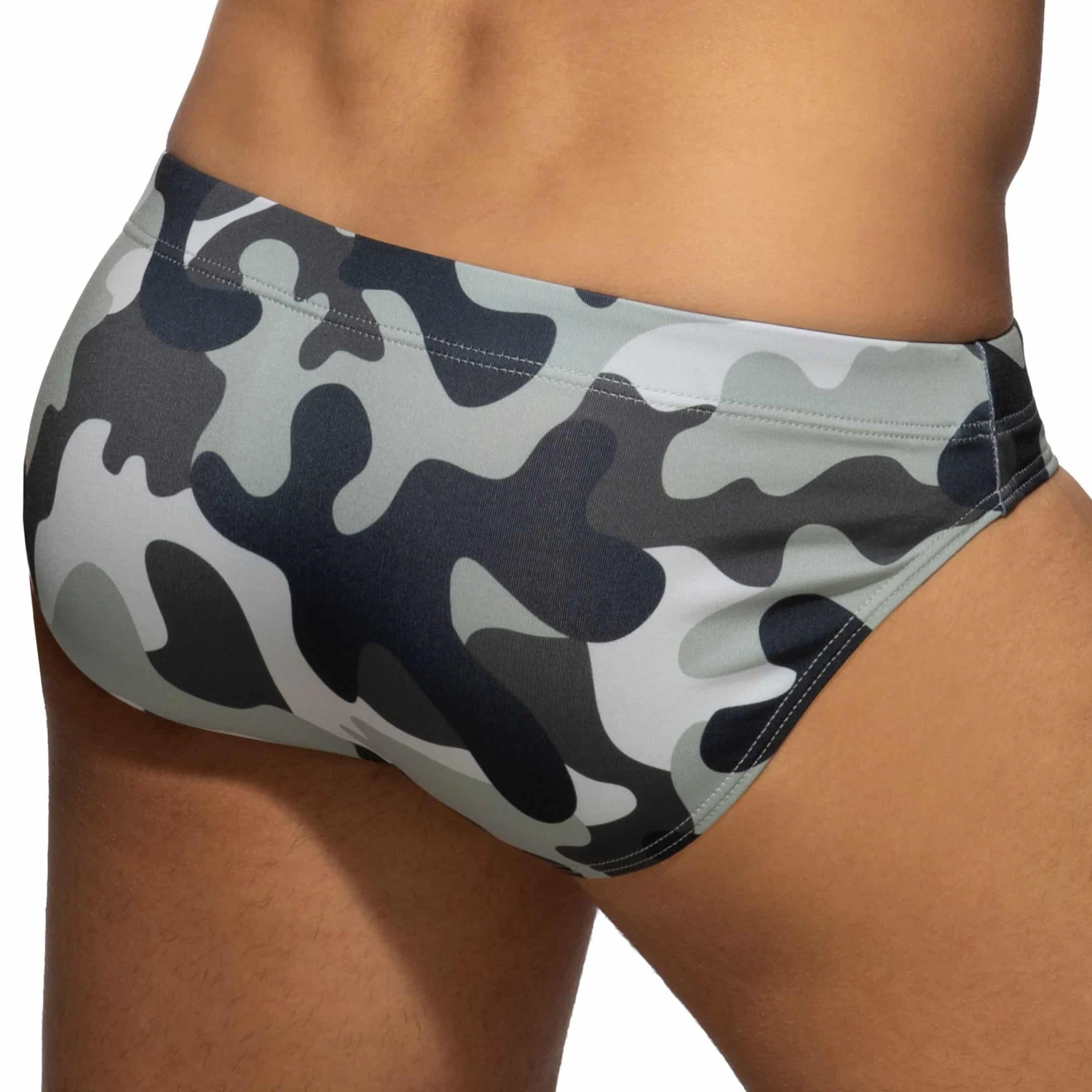 Slip De Bain Basic Camouflage Gris 2 Slip De Bain Basic Camouflage Gris – Image 2