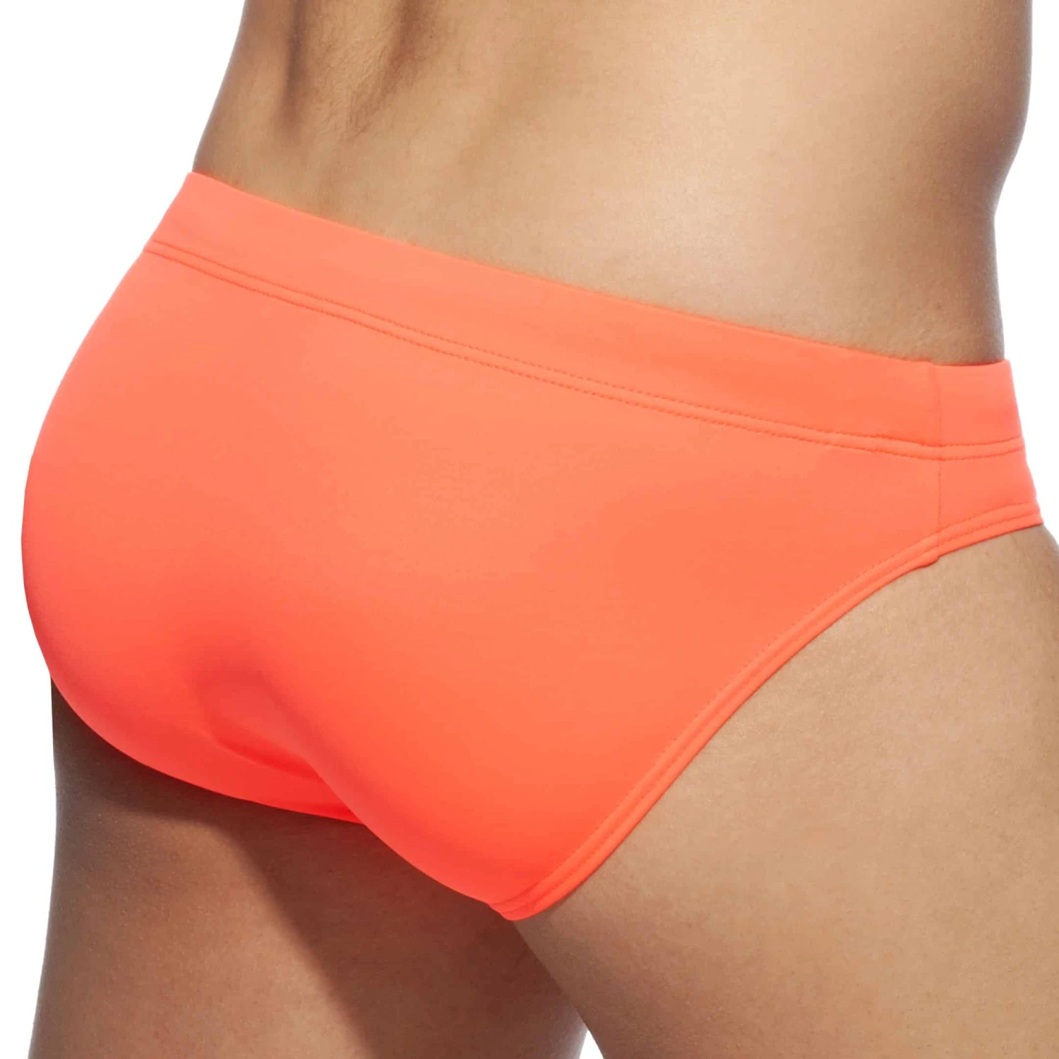Slip De Bain Basic Colors Orange Fluo 2 Slip De Bain Basic Colors Orange Fluo – Image 2