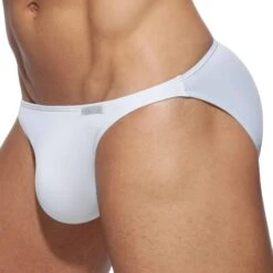 Slip De Bain Bikini Mini Blanc