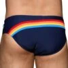 Slip De Bain California Bleu Marine