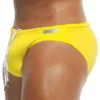 Slip De Bain Classique Jaune