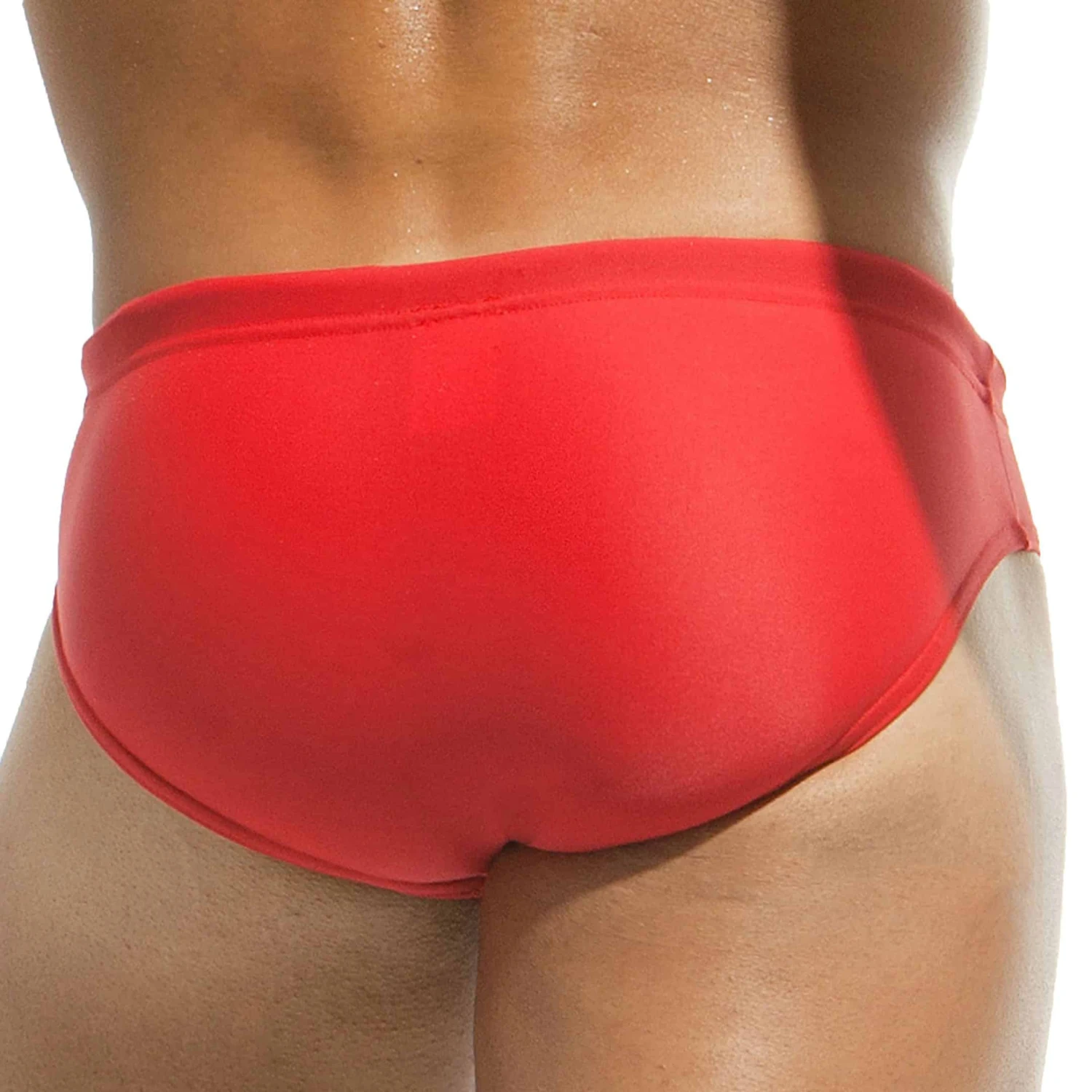 Slip De Bain Classique Rouge 2 Slip De Bain Classique Rouge – Image 2