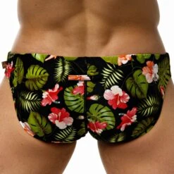 Slip De Bain Forrest Vert 5 Slip De Bain Forrest Vert -Boutique De Sous-vêtements slip de bain forrest vert marcuse 2