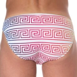 Slip De Bain Greek Frame Arc-en-Ciel -Boutique De Sous-vêtements slip de bain greek frame arc en ciel sweet banana 2