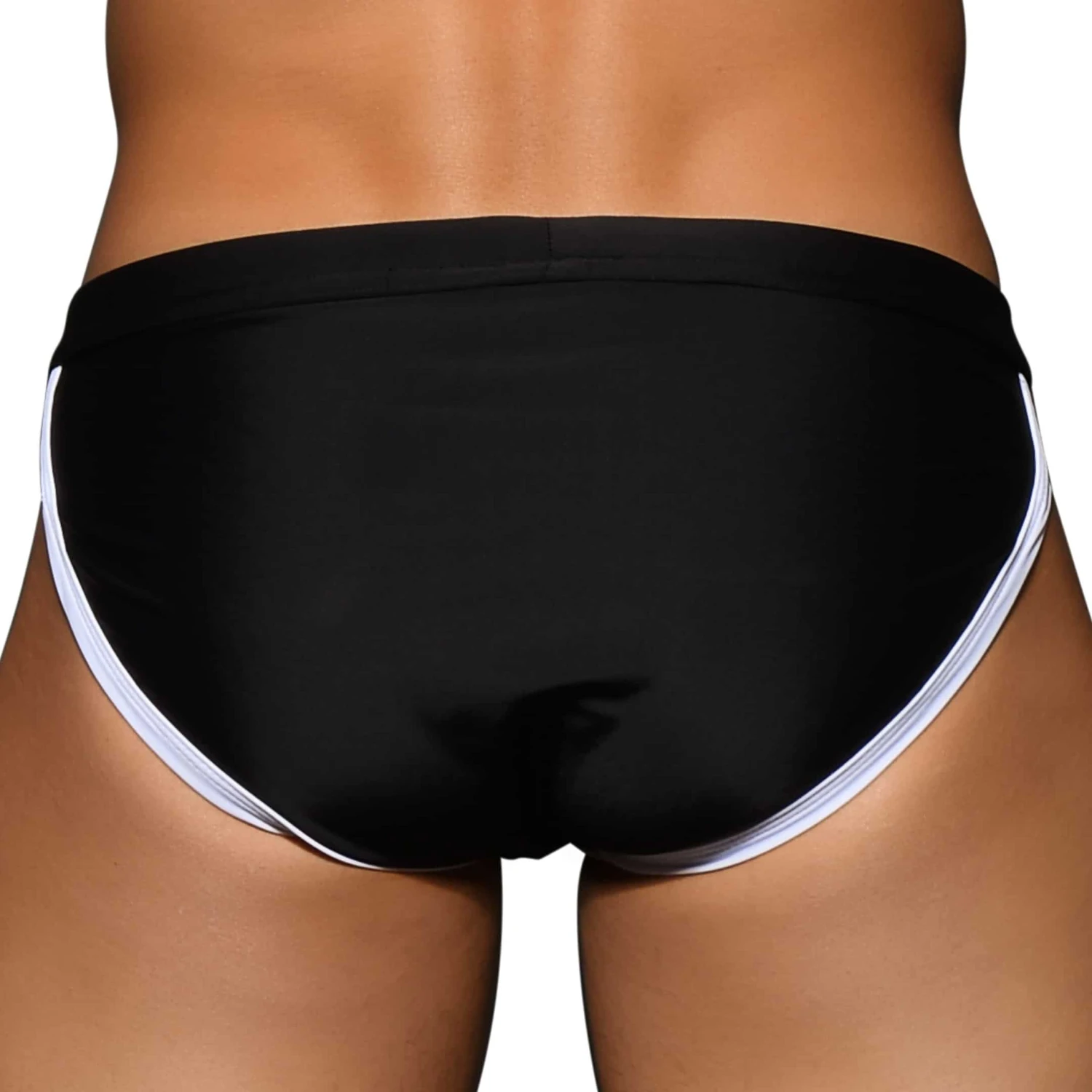 Slip De Bain Retro Mesh Noir 4 Slip De Bain Retro Mesh Noir – Image 4