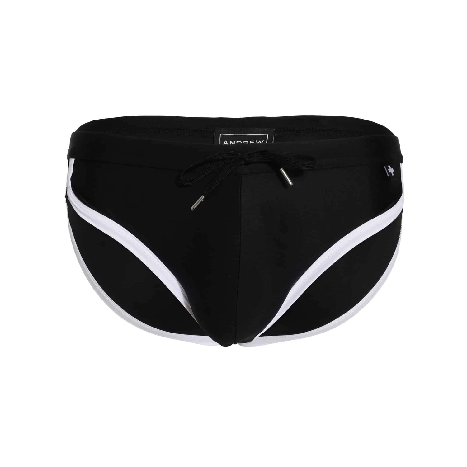 Slip De Bain Retro Mesh Noir 5 Slip De Bain Retro Mesh Noir – Image 5