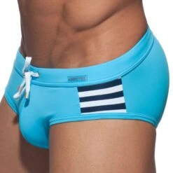 Slip De Bain Sailor Colored Turquoise