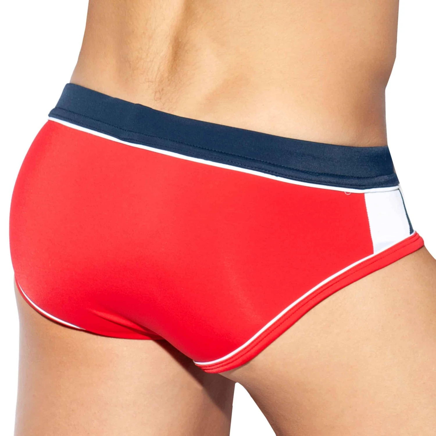 Slip De Bain Sport Rouge 2 Slip De Bain Sport Rouge – Image 2