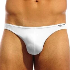 Slip De Bain Super Low Cut Blanc