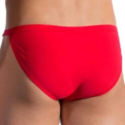 Slip De Bain Tanga BLU 1200 Rouge Foncé