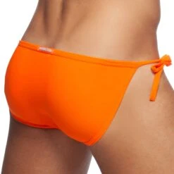 Slip De Bain Tanga Cockring Orange Fluo -Boutique De Sous-vêtements slip de bain tanga cockring orange fluo addicted 2