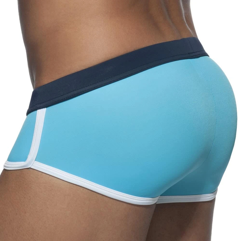 Slip De Bain Uni Turquoise 2 Slip De Bain Uni Turquoise – Image 2