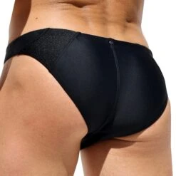 Slip De Bain Vasco Noir