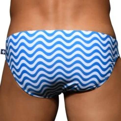 Slip De Bain Waves 7 Slip De Bain Waves -Boutique De Sous-vêtements slip de bain waves andrew christian 3