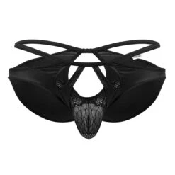 Slip Découpé Noir 7 Slip Découpé Noir -Boutique De Sous-vêtements slip decoupe noir candyman 2