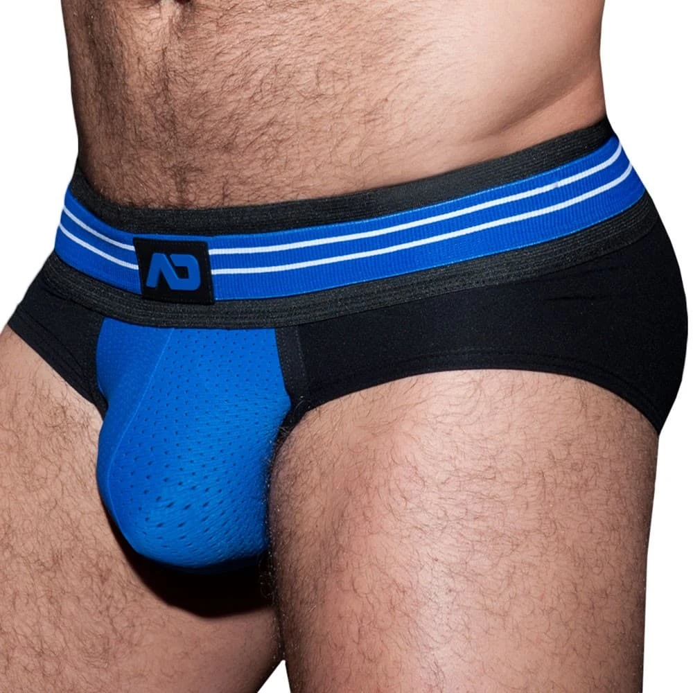 Slip Double Stripe Noir - Royal 1 Slip Double Stripe Noir - Royal