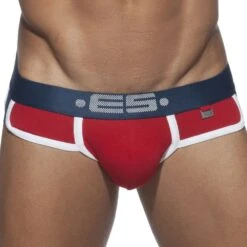 Slip Empty Bottom Double Side Rouge - Marine