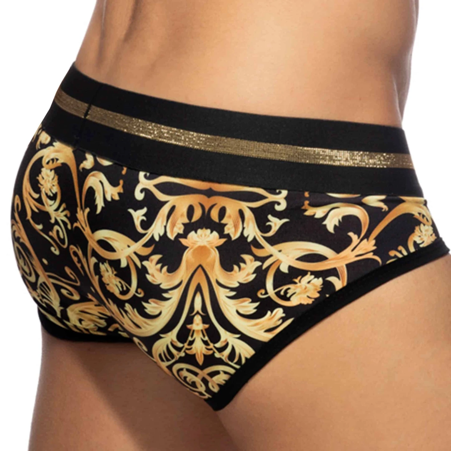 Slip Golden Versailles Noir 2 Slip Golden Versailles Noir – Image 2