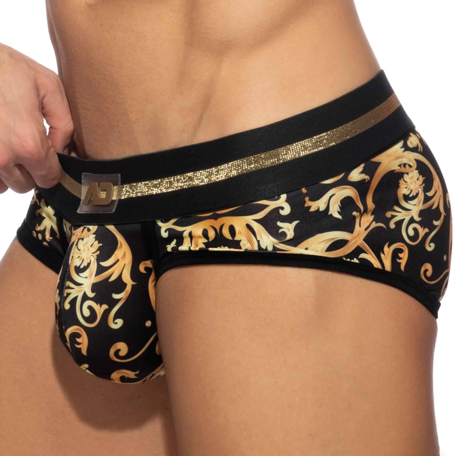 Slip Golden Versailles Noir 1 Slip Golden Versailles Noir