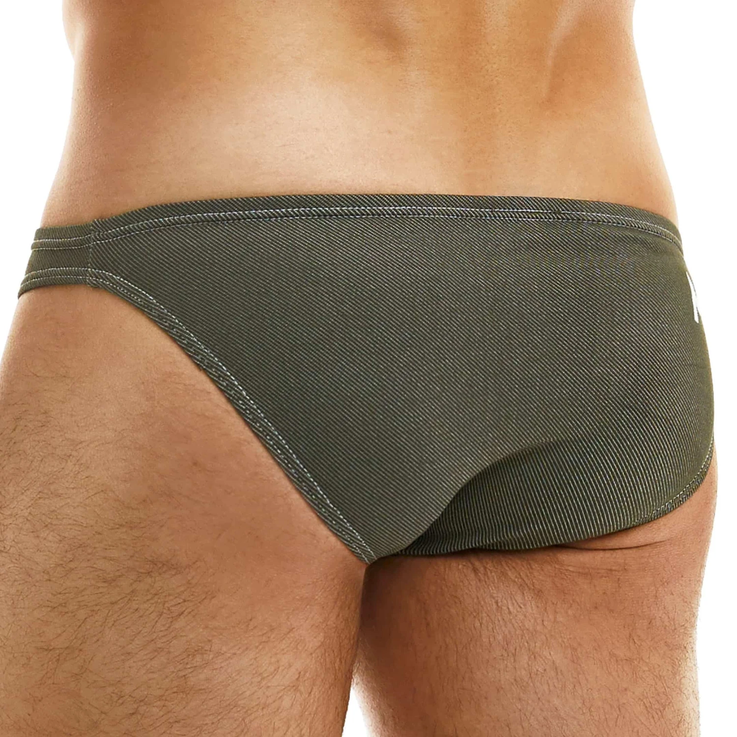 Slip Low Cut Jeans Kaki 2 Slip Low Cut Jeans Kaki – Image 2