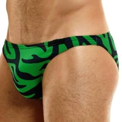 Slip Low Cut Tiger Vert
