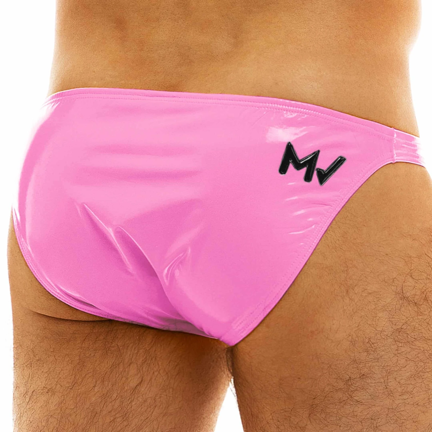 Slip Low Cut Viral Vinyle Rose Fluo 2 Slip Low Cut Viral Vinyle Rose Fluo – Image 2