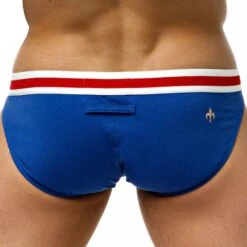 Slip Maximo Coton Bleu -Boutique De Sous-vêtements slip maximo coton bleu marcuse 2