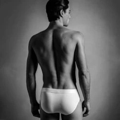 Slip Mini H01 Blanc -Boutique De Sous-vêtements slip mini h01 blanc hom 2